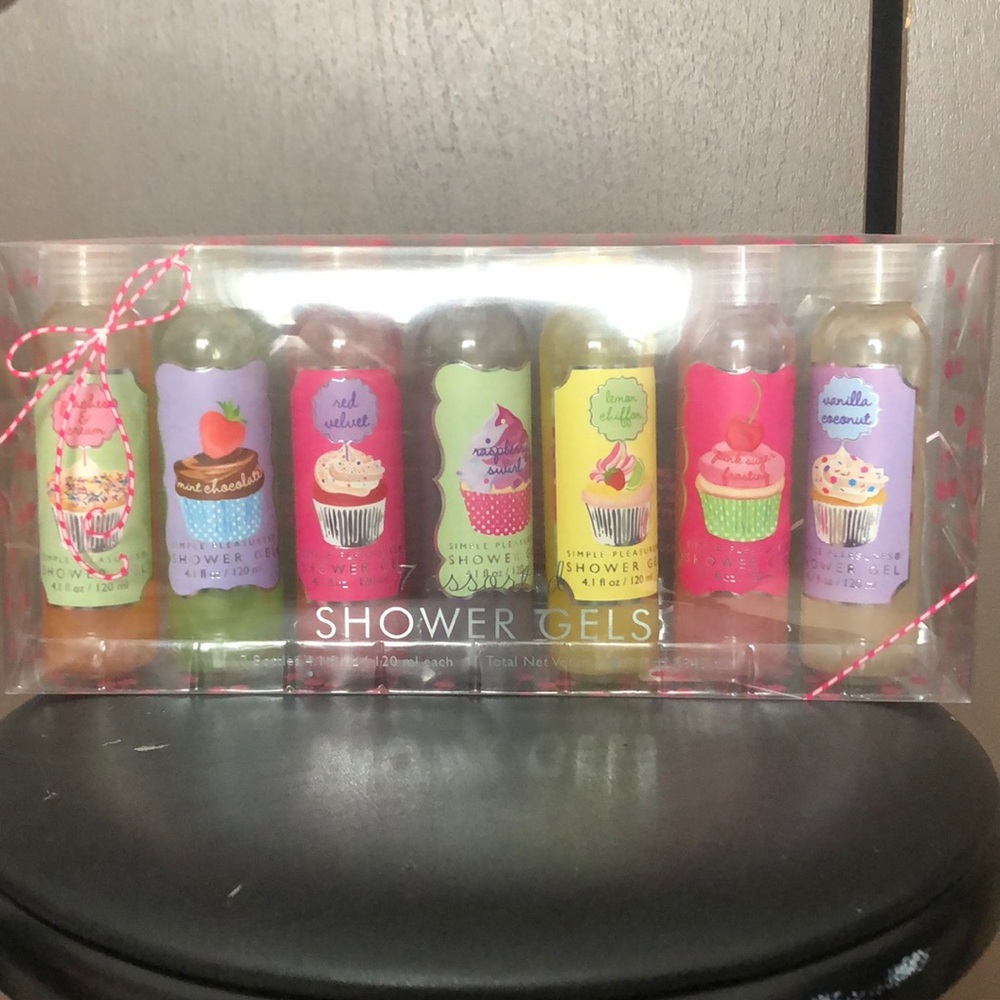 7 shower gel pack